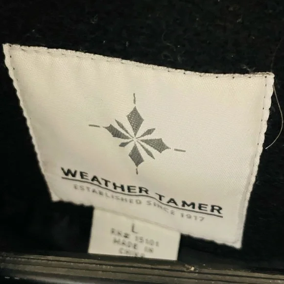 Weather Tamer Wool Blend A-Line Zippered Coat - Picture 8 of 12